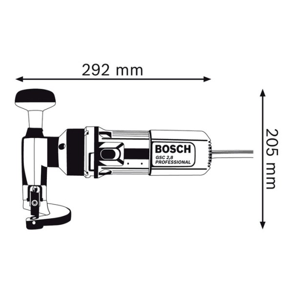 Ножницы Bosch GSC 2,8 Professional