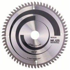 Пильный диск Bosch Multi Material 230×2,4×30, 64 HTLCG