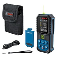 Лазерний далекомір Bosch Professional GLM 50-27 CG з акб BA 3.7V 1.0Ah A та кабелем USB-C (0601072U01)