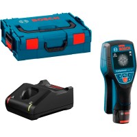 Универсальный детектор Bosch D-tect 120 Professional, 1 акб GBA 12V 2.0Ah, з/у GAL 12V-40, кейс L-Boxx
