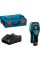 Универсальный детектор Bosch D-tect 120 Professional, 1 акб GBA 12V 2.0Ah, з/у GAL 12V-40, кейс L-Boxx