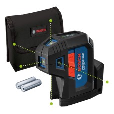 Лазерний нівелір Bosch Professional GPL 5 G з чохлом і 2 батарейками 1.5V