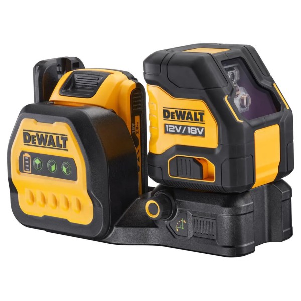Рівень лазерний лінійний DeWalt DCE088D1G18 у валізі з акб 18V XR Li-lon 2Аh і з/п, аксесуарами