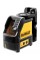 Рівень лазерний лінійний DeWalt DW088CG із кронштейном і батарейками