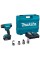 Акумуляторний технічний фен Makita DHG 180 RT, 1 акб 18 В Li-Ion LTX 5.0 Ah, з/п, кейс