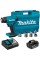 Акумуляторний технічний фен Makita DHG 180 RT, 1 акб 18 В Li-Ion LTX 5.0 Ah, з/п, кейс