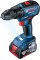 Набір інструментів Bosch Professional перфоратор GBH 180-Li, дриль-шурупокрут GSR 18V-50, болгарка GWS 180-Li в сумці з 2 акб GBA 18V 5.0Ah і з/п GAL 1880 CV