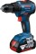 Набор аккумуляторных инструментов Bosch GSR 18V-50 и GWS 180-LI