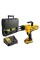 Аккумуляторный пистолет для герметиков DeWALT DCE560D1, акб Li-Ion на 2.0 Ah, з/у в кейсе
