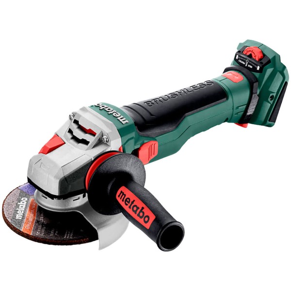 Аккумуляторная угловая шлифмашина Metabo WVB 18 LTX BL 15-125 Quick, без акб и з/у в MetaBox 165 L