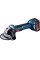 Акумуляторна кутова шліфмашина Bosch Professional GWS 180-LI в кейсі з 2 акб GBA 18V 4.0 Ah і з/п GAL 18V-40