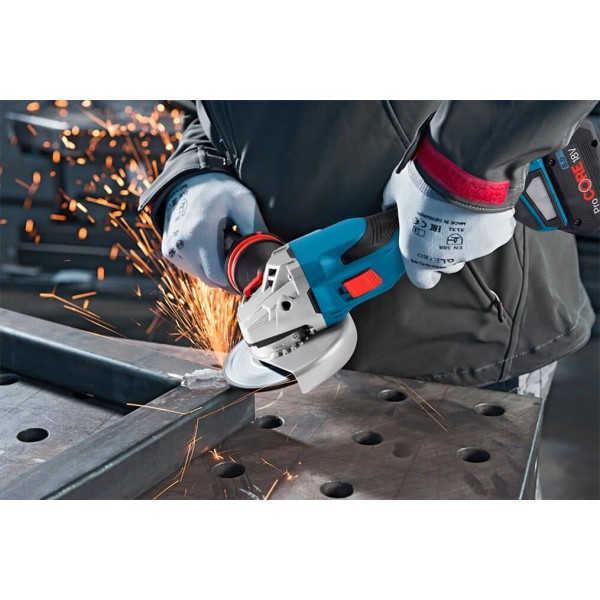 Акумуляторна безщіткова кутова шліфмашина Bosch Professional GWS 18V-15 C, без акб