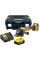 Акумуляторна болгарка DeWalt DCG405P2, 2 x 5.0 Ah, з/п, кейс TSTAK