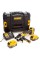 Аккумуляторная болгарка DeWalt DCG405P3 в кейсе с 3 акб и з/у
