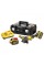 Акумуляторна кутова шліфмашина DeWalt DCG418T2, 2 акб 2 Аh, з/п, в кейсі