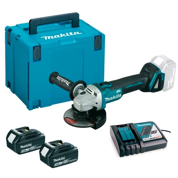 Аккумуляторная болгарка Makita DGA504RFE