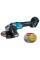 Акумуляторна кутова шліфмашина Makita XGT 40 V MAX GA035GZ, без акб, з 3 дисками 150х22,23х1,6 мм E-13742
