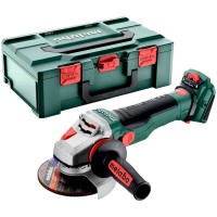 Аккумуляторная угловая шлифмашина Metabo WVB 18 LTX BL 15-125 Quick, без акб и з/у в MetaBox 165 L