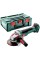 Аккумуляторная угловая шлифмашина Metabo WVB 18 LTX BL 15-125 Quick, без акб и з/у в MetaBox 165 L