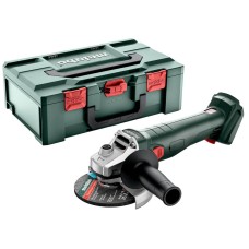 Аккумуляторная болгарка Metabo W 18 7-125 без акб, в metaBOX 165 L