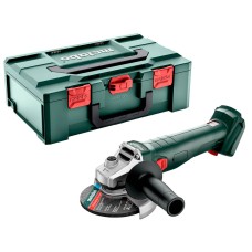 Аккумуляторная болгарка Metabo W 18 L 9-125 Quick без акб и з/у