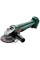 Аккумуляторная болгарка Metabo W 18 L 9-125 Quick без акб и з/у