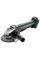 Аккумуляторная болгарка Metabo W 18 L 9-125 Quick без акб и з/у
