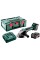 Аккумуляторная болгарка Metabo W 18 L BL 9-125 c 2 акб 4.0 Ah, ASC 55 в MetaBox 165 L