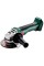Аккумуляторная болгарка Metabo W 18 L BL 9-125 в кейсе без акб