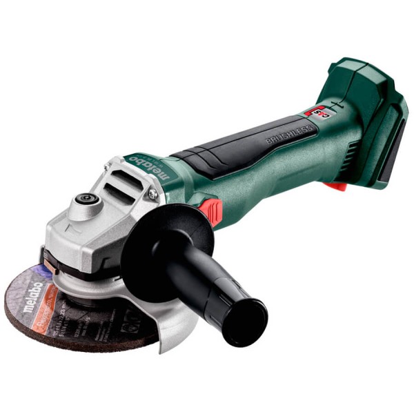 Аккумуляторная болгарка Metabo W 18 L BL 9-125 в MetaBOX 165 L, без акб