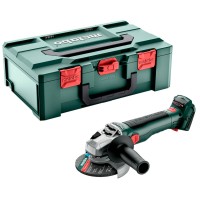 Аккумуляторная болгарка Metabo W 18 LT BL 11-125 в MetaBOX 165 L без акб и з/у