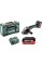 Аккумуляторная угловая шлифмашина Metabo WB 18 LT BL 11-125 Q c 2 акб 8Ah, ASC 145 в MetaBox 165 L