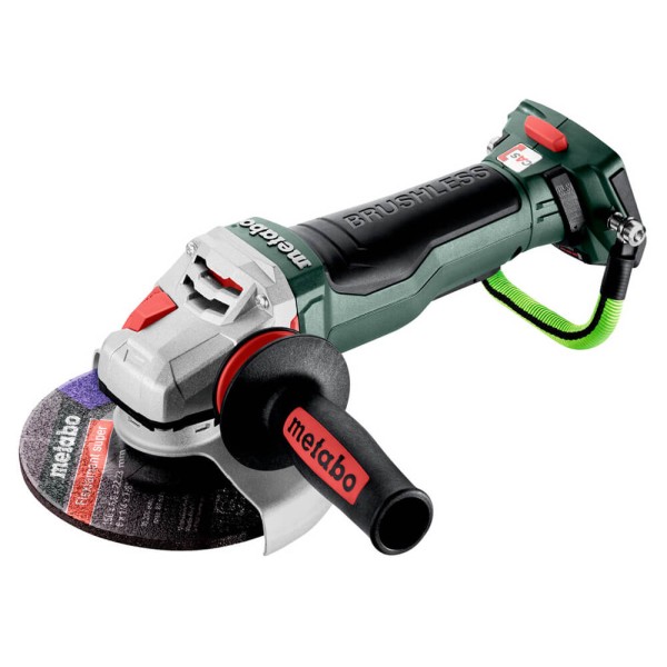 Акумуляторна кутова шліфмашина Metabo WPBA 18 LTX BL 15-150 Quick DS в MetaBOX 165 L без акб