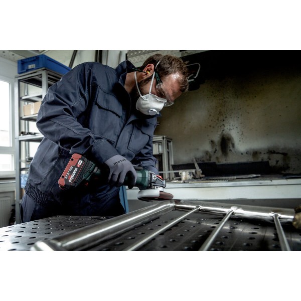 Аккумуляторная болгарка Metabo WVB 18 LT BL 11-125 Quick Inox без акб и з/у