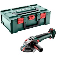Аккумуляторная болгарка Metabo WVB 18 LT BL 11-125 Quick в MetaBOX 165 L без акб и з/у
