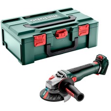 Аккумуляторная болгарка Metabo WVB 18 LT BL 11-125 Quick в MetaBOX 165 L без акб и з/у