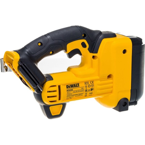 Акумуляторний різак шпильок DeWalt DCS350N каркас в картоні