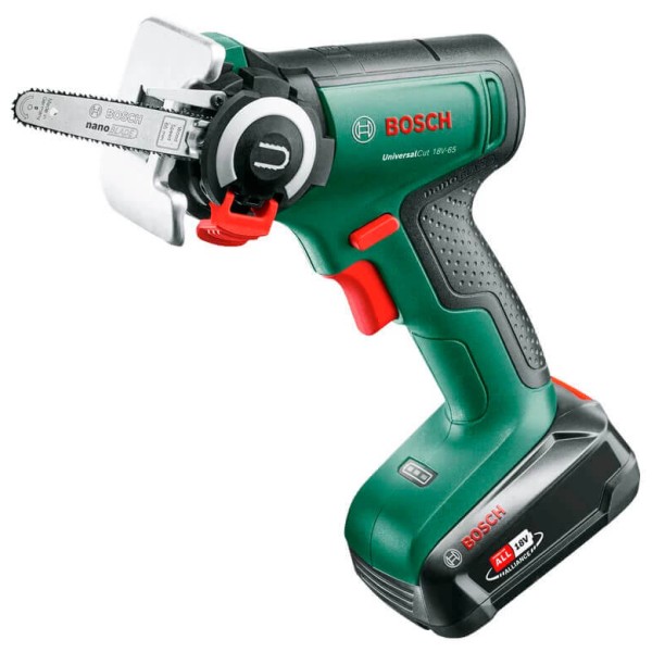Акумуляторна пила Bosch UniversalCut 18V-65 з акб PBA 18 V 2.5 Ah і з/п AL 18V-20