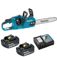 Аккумуляторная цепная пила Makita DUC355Z, 2 акб 3 Ah, з/у