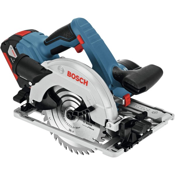 Акумуляторна циркулярна пила Bosch GKS 18В-57/ акумуляторна батарея GBA 18 В 4.0 А·год (0615990M42)