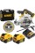 Акумуляторна дискова пила DeWalt DCS512P2 в кейсі з 2 акб і з/п