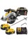 Акумуляторна дискова пила DeWalt DCS565P2 в кейсі з 2 акб і з/п