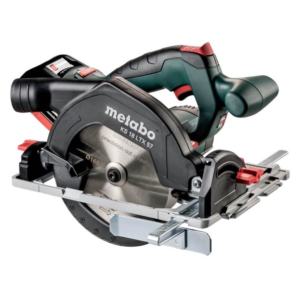 Аккумуляторная дисковая пила Metabo KS 18 LTX 57 с акб 18 V 4.0Ah, з/у ASC 55