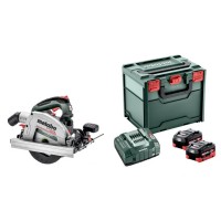 Аккумуляторная дисковая пила Metabo KS 18 LTX 66 BL с 2 акб, з/у в кейсе