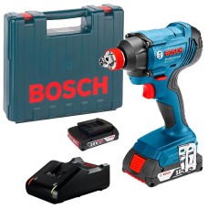 Акумуляторний ударний гайковерт Bosch Professional GDX 180-LI/ 2 GBA 18 В 2.0 А·год/ ЗП (06019G5223)