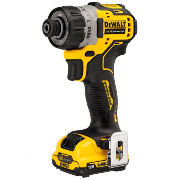 Акумуляторний ударний шуруповерт DeWALT DCF601D2 безщітковий, акб 2 A h, з/п, в валізі TSTAK