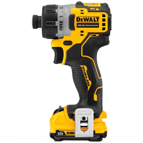Акумуляторний ударний шуруповерт DeWALT DCF601D2 безщітковий, акб 2 A h, з/п, в валізі TSTAK