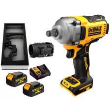 Акумуляторний ударний гайкокрут DeWALT DCF891P2G, 2 акб на 18 В Li-Ion XR по 5.0 Ah, з/п