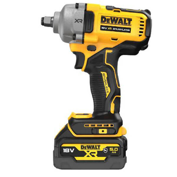 Акумуляторний ударний гайкокрут DeWALT DCF891P2G, 2 акб на 18 В Li-Ion XR по 5.0 Ah, з/п