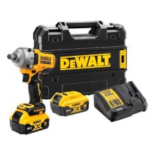 Акумуляторний ударний гайкокрут DeWALT DCF891P2T, 2 акб на 18 В Li-Ion XR по 5.0 Ah, з/п, кейс